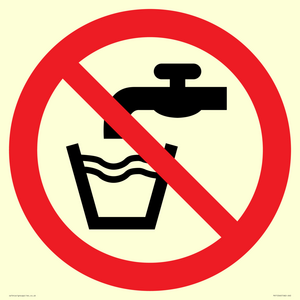 P005 Prohibition: Not drinking water